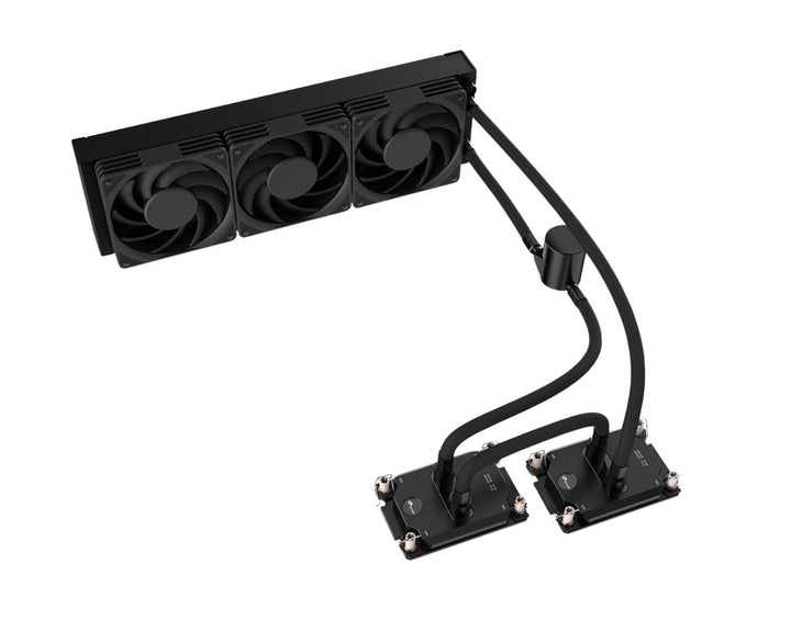 Bykski Durable 3x120mm 4U Server AIO Liquid CPU Cooler For Dual Intel Sapphire Rapids (LGA 4677) - Continuous Usage