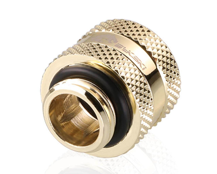 Bykski Rigid 14mm OD Fitting V2 (B-HTJV2-L14) - Gold