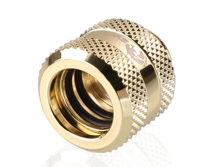 Bykski Rigid 14mm OD Fitting V2 (B-HTJV2-L14) - Gold