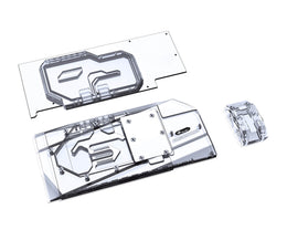 Bykski Full Coverage GPU Water Block w/ Integrated Active Backplate for MSI RTX 3090 GAMING X TRIO (N-MS3090TRIO-TC)