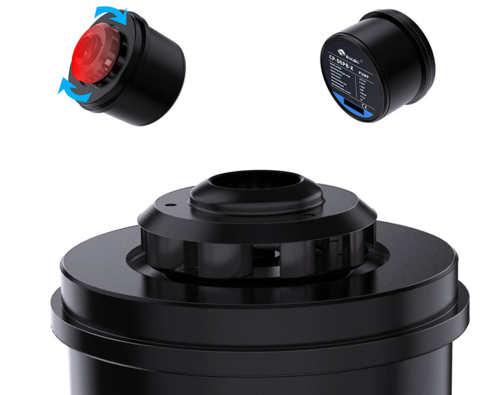 Bykski D6 Liquid Cooling 12V PWM Speed Controlled Pump Motor - 720L/H Flow Rate For Custom Watercooling Systems (CP-D6PB-X)