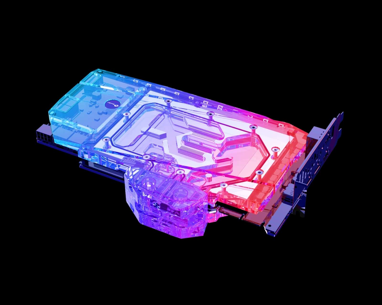 Bykski Full Coverage GPU Water Block w/ Integrated Active