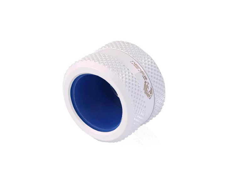 Bykski Anti-Off Rigid 16mm OD Fitting (B-FTHTJ-L16) - White
