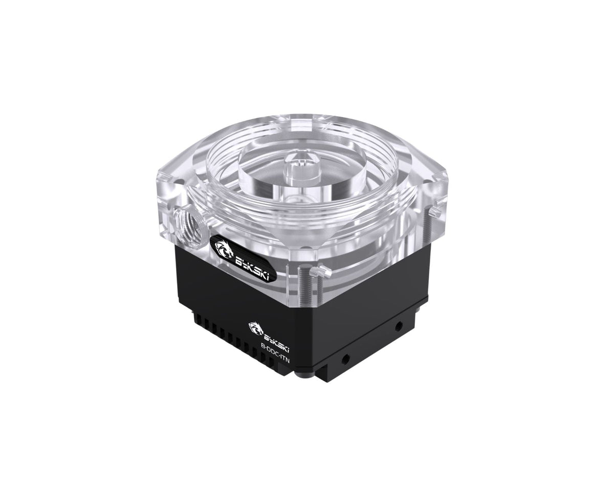 Bykski High-Performance Laing DDC PWM Water Pump - 350L/H Flow Rate For Custom Watercooling Cooling Systems (CP-DDCITN-X) - Clear (Acrylic)
