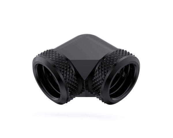 Bykski 16mm OD Rigid Tubing 90 Degree Fitting (CC-DB90L16-X) - Black