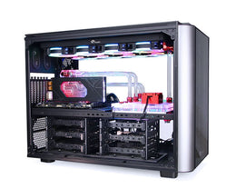Bykski Distro Plate For Thermaltake Level 20 XT - PMMA w/ 5v Addressable RGB (RBW) (RGV-TT-LEVEL20XT-P-K) - DDC Pump With Armor