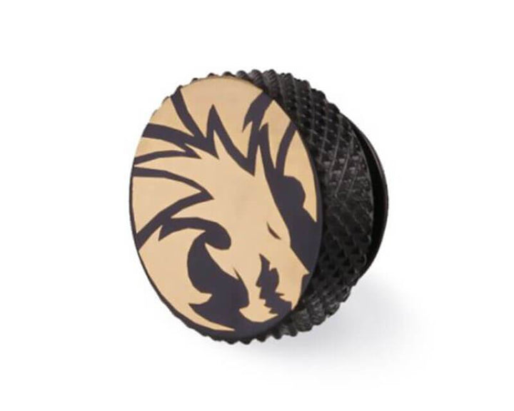 Bykski G 1/4in. Knurled Stop Plug (B-PD5) - Black