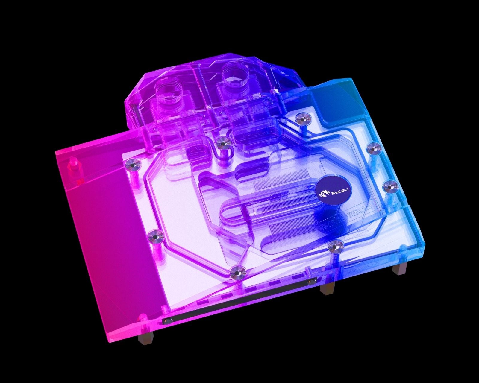 Bykski Full Coverage GPU Water Block and Backplate For
