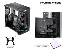 Bykski Full Armor Pump System featuring a High Flow CP-D5PB-V2 Pump, 720L/H Flow Rate, and PWM Control (B-UL-D5-X-V4)