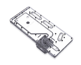 Bykski Distro Plate For Lian Li PC-O11 w/ MINI/M-ATX Motherboards - PMMA w/ 5v Addressable RGB (RBW) (RGV-LAN-O11MINI-P-K) - DDC Pump With Armor