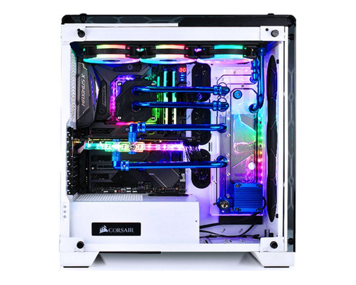 Avenue Fælles valg fravær Bykski Distro Plate for CORSAIR 570X PMMA w/ 5v Addressable RGB(RBW) ( –  BYKSKI.US