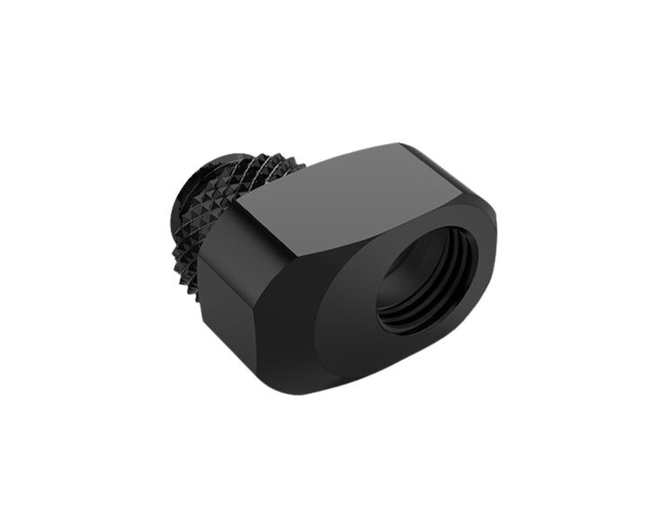 Bykski G 1/4in. Male to Female Rotary 10mm Offset Fitting (CC-HR-10-X) - Black