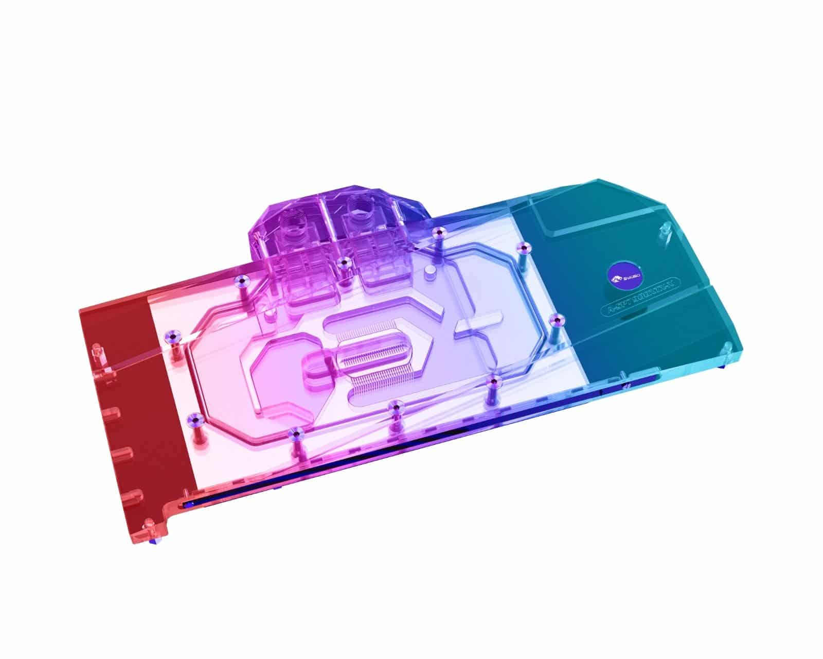 Bykski Full Coverage GPU Water Block and Backplate for Sapphire