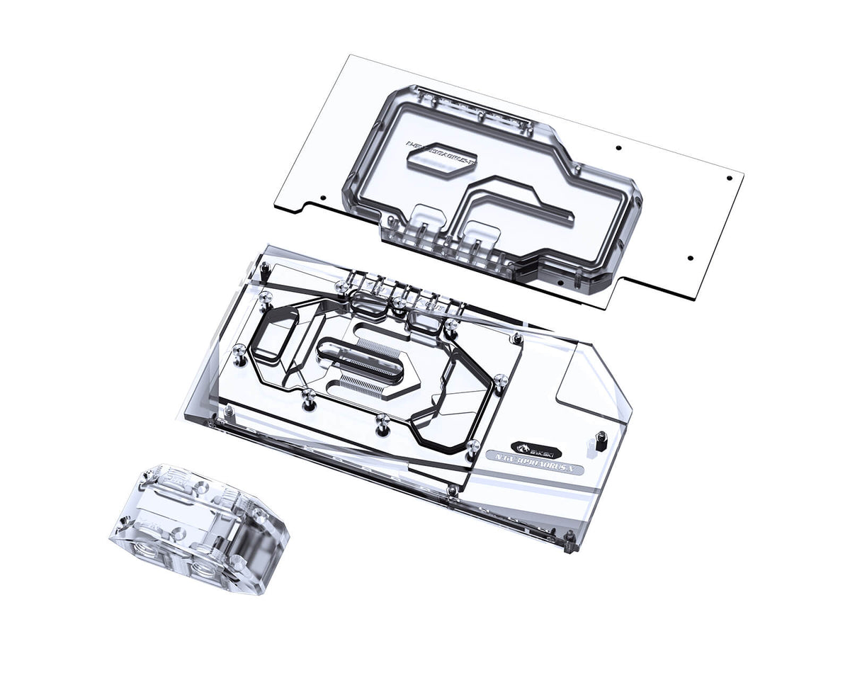 Bykski Full Coverage GPU Water Block w/ Integrated Active Backplate for Gigabyte AORUS RTX 3090 Master (N-GV3090AORUS-TC)