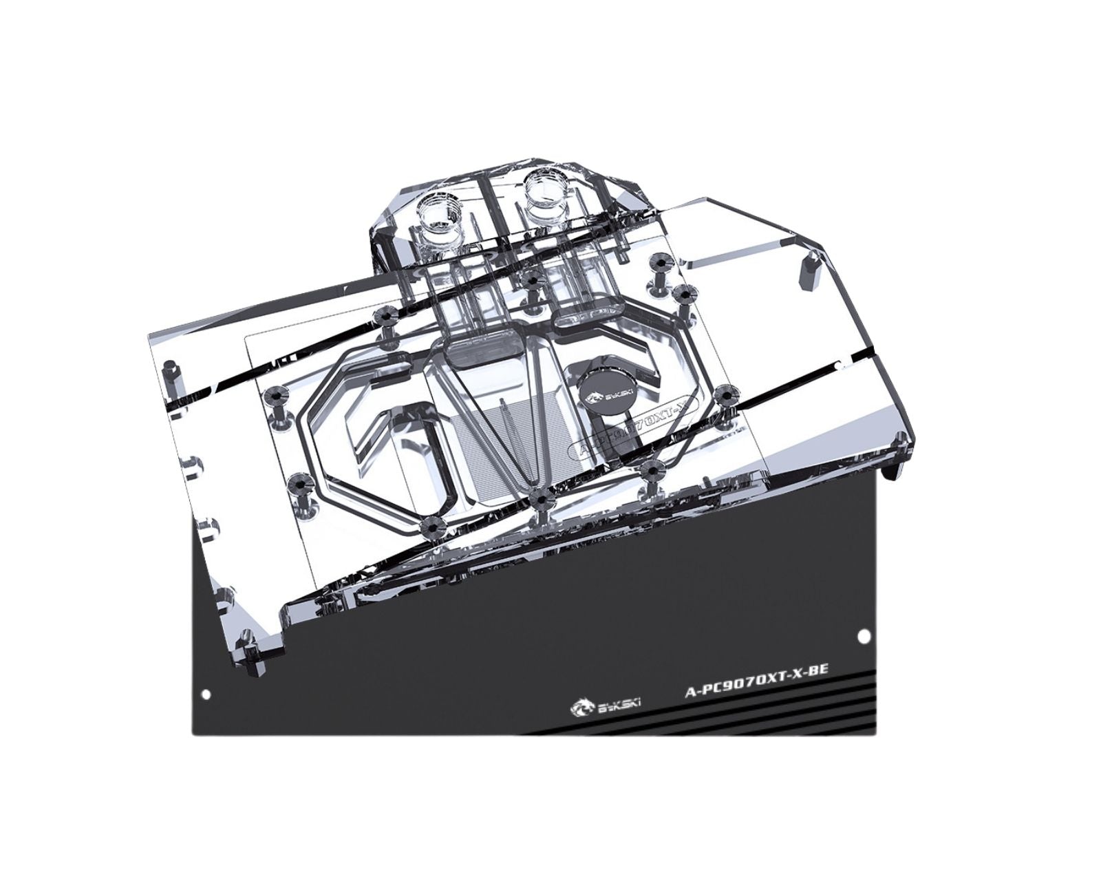 ハルキディキページ Bykski Full Coverage GPU Water Block and Backplate For POWERCOLOR