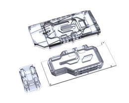 Bykski Full Coverage GPU Water Block w/ Integrated Active Backplate for Colorful iGame Battle-Axe RTX 3090 (N-IG3090ZF-TC)