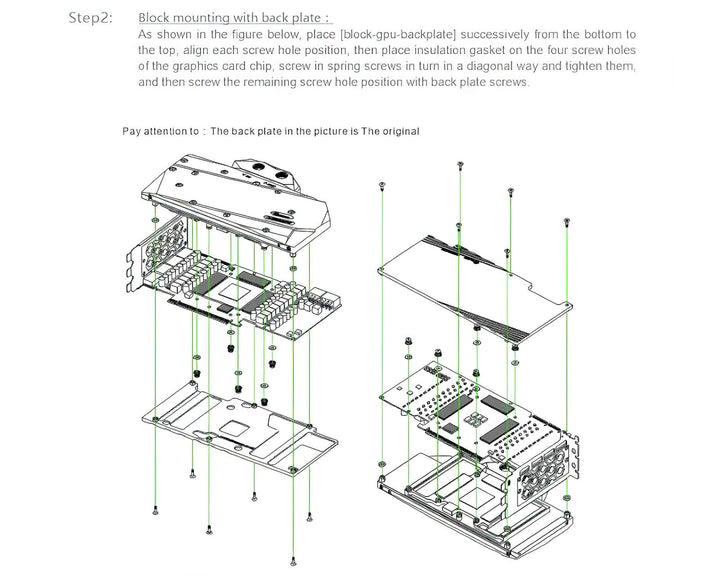 Bykski Full Coverage GPU Water Block and Backplate for Colorful iGame Battle-Axe RTX 3090/3080 (N-IG3090ZF-X)