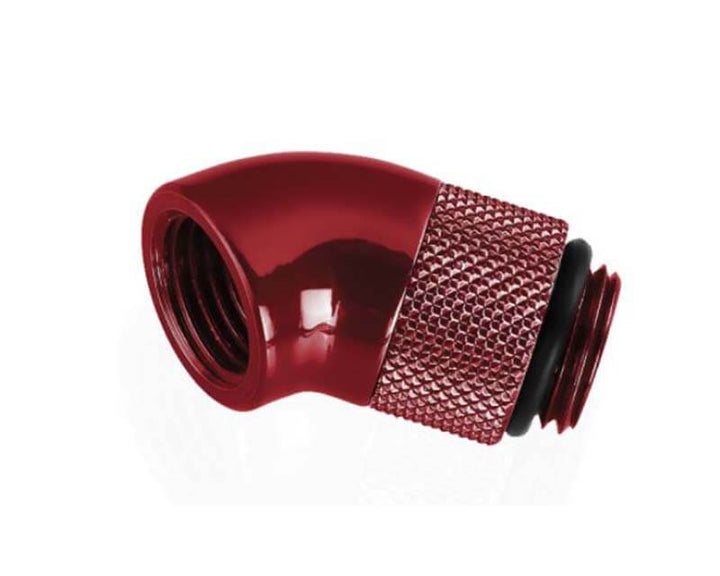 Bykski G 1/4in. Male to Female 45 Degree Rotary Elbow Fitting (B-RD45-X) - Red