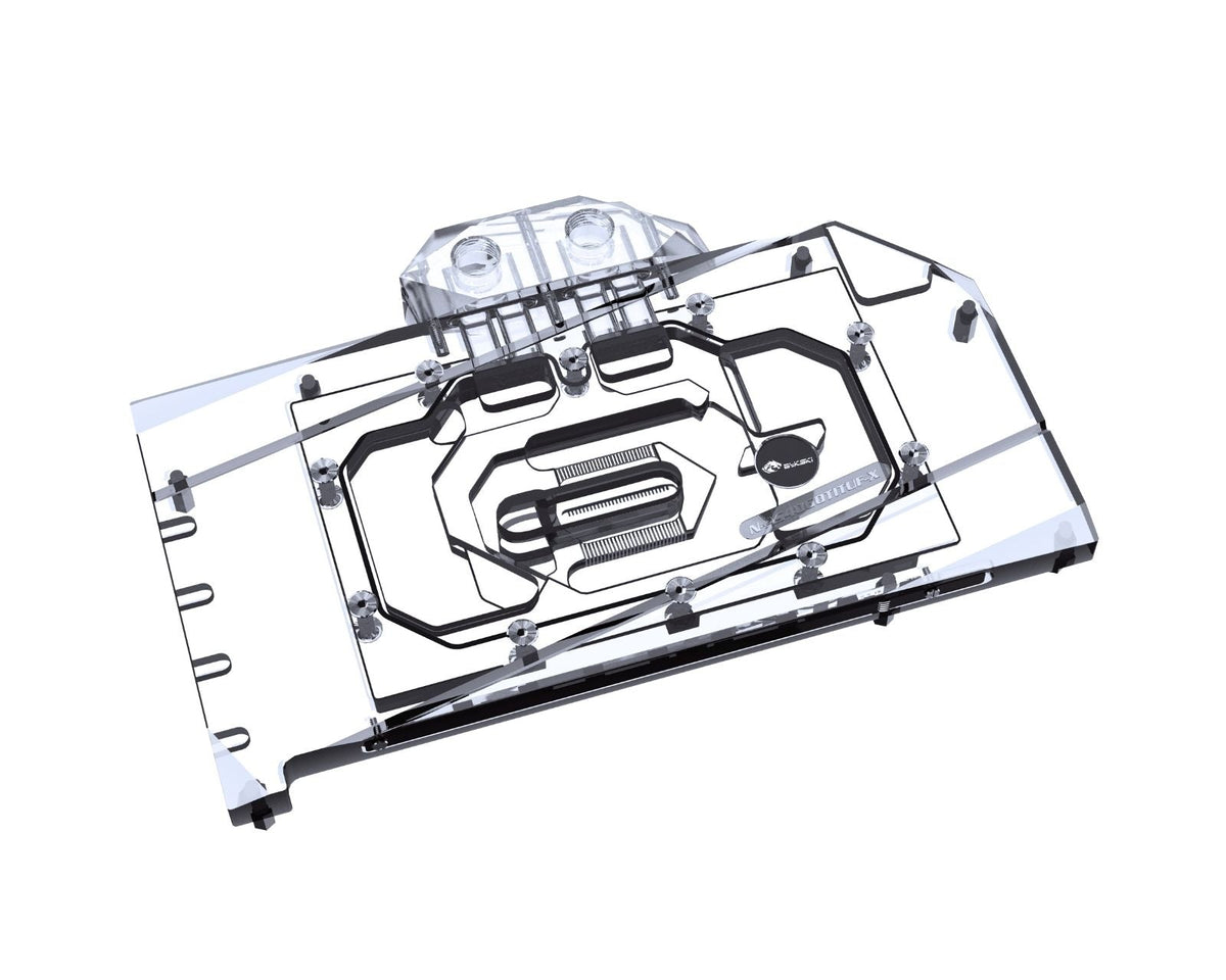 Bykski Full Coverage GPU Water Block and Backplate For ASUS TUF Gaming GeForce RTX 4060 Ti OC (N-AS4060TITUF-X)