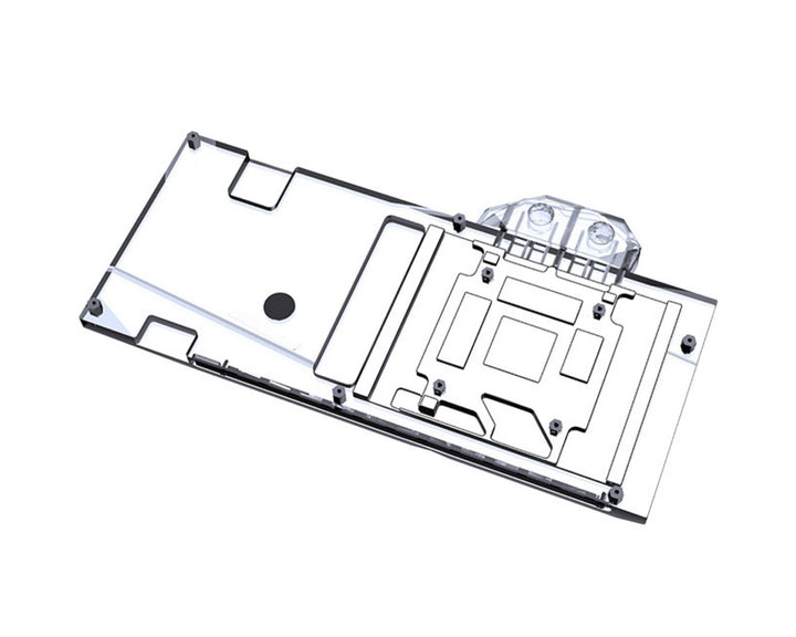 Bykski Full Coverage GPU Water Block and Backplate For ZOTAC GeForce RTX 4080 SUPER-16GB PGF OC (N-ST4080SPGF-X)