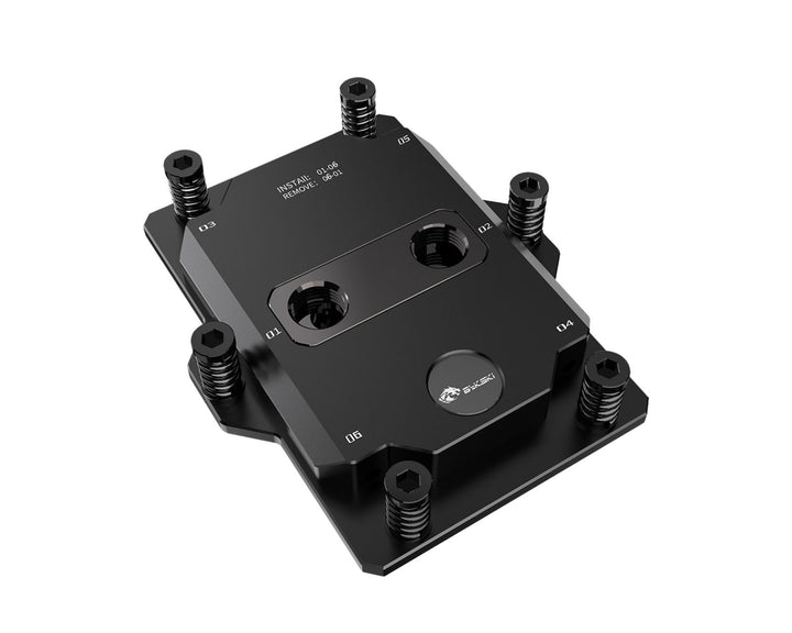 Bykski CPU-SP5-SR Durable Metal/POM CPU Water Block For AMD EPYC (Socket SP5/LGA 6096)- Continuous Usage