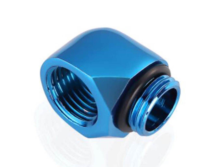 Bykski G1/4 Male to Female 90 Degree Elbow Fitting (B-D90) - Blue