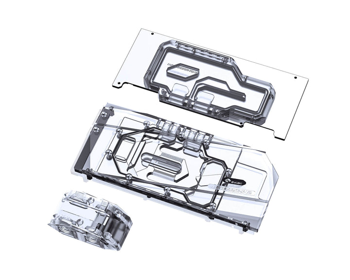 Bykski Full Coverage GPU Water Block w/ Integrated Active Backplate For Zotac RTX 3090 GAMING OC (N-ST3090XG-TC)