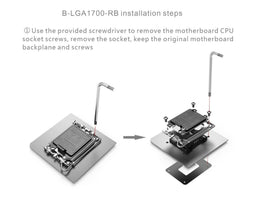 Bykski Anti-Deformation Backplate For Intel Socket LGA 17xx / 18xx Motherboards (B-LGA1700-RB)