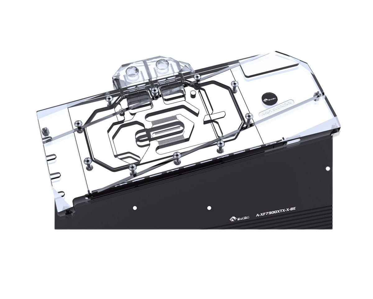 Bykski Full Coverage GPU Water Block And Backplate For AMD Radeon RX 7900XTX  Pro 24G (A-XF7900XTX-X)