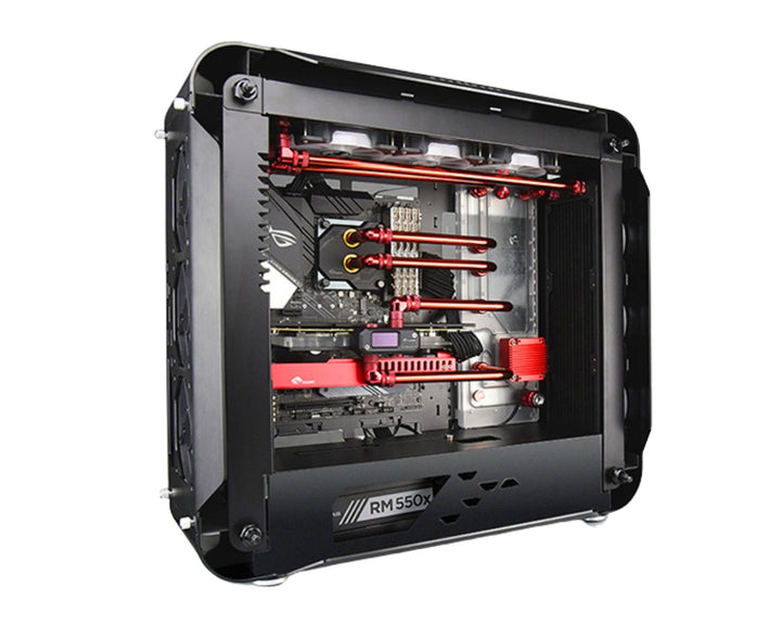 Bykski Distro Plate For InWin 925 - PMMA w/ 5v Addressable RGB(RBW) (RGV-INW-925-P-K) - DDC Pump With Armor