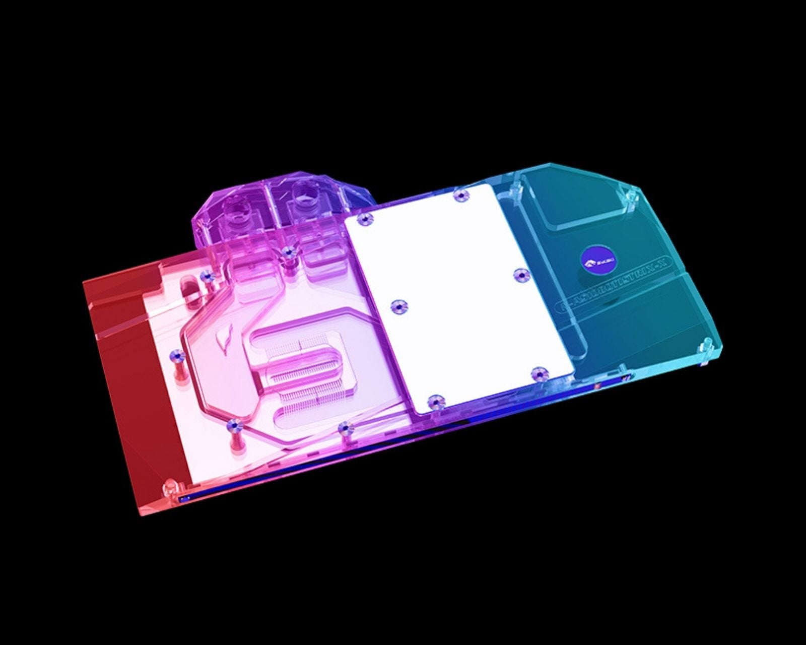 bykski asus 3090 3080 strix両面water block Bykski Full Coverage GPU Water Block and Backplate For ASUS