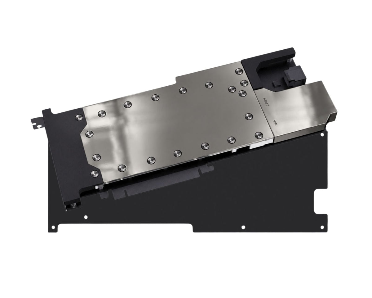 Bykski Durable All Metal GPU Water Block and Backplate For NVIDIA Tesla V100 32GB FHHL (N-TESLA-V100-32G-SR) - Continuous Usage