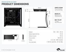 Bykski Durable 360mm Server AIO Liquid GPU Cooler For NVIDIA RTX PRO 6000 Blackwell Server Edition (B-FRD-RTXPRO6000-SR-360)