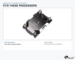 Bykski CPU-SR4189-X Full Metal CPU Water Cooling Block for Intel Xeon Scalable (LGA 4189)