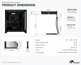 Bykski Durable 360mm Server AIO Liquid GPU Cooler For NVIDIA RTX PRO 6000 Blackwell Workstation Edition (B-FRD-RTXPRO6000-WS-360)