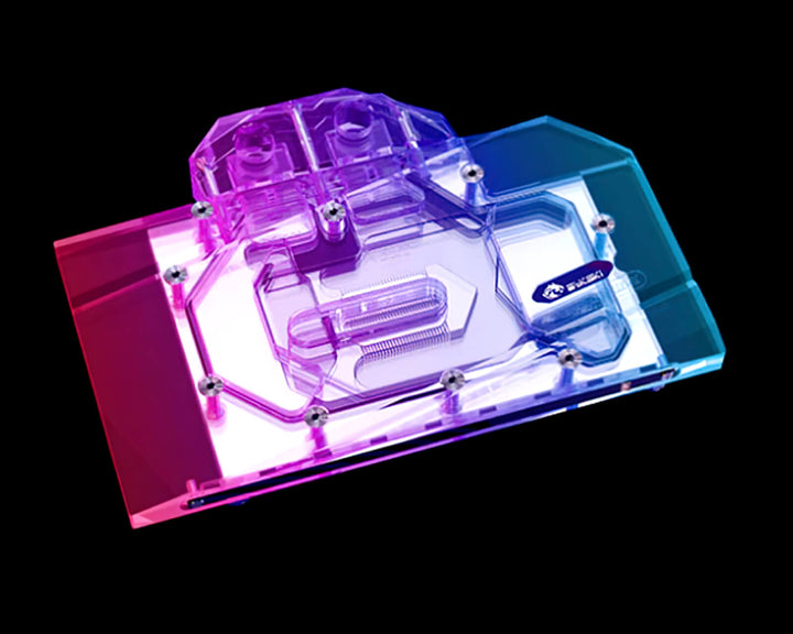Bykski Full Coverage GPU Water Block and Backplate for Zotac RTX 3070Ti 8G6X X-Gaming OC (N-ST3070TIXG-X)