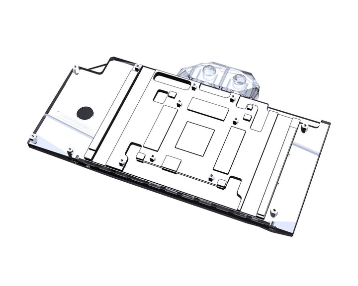Bykski Full Coverage GPU Water Block and Backplate for MSI RTX 3090Ti GAMING X TRIO 24G (N-MS3090TITRIO-X)