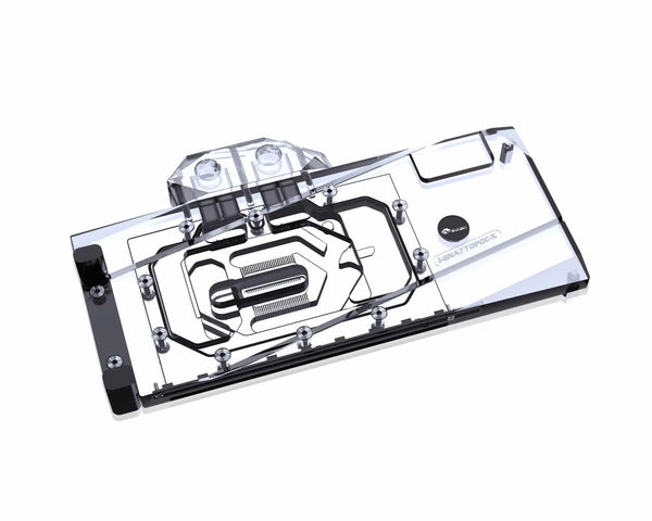 Bykski Full Coverage GPU Water Block and Backplate for GUNNIR Intel Arc A770 Photon 16G OC (I-GNA770POC-X)