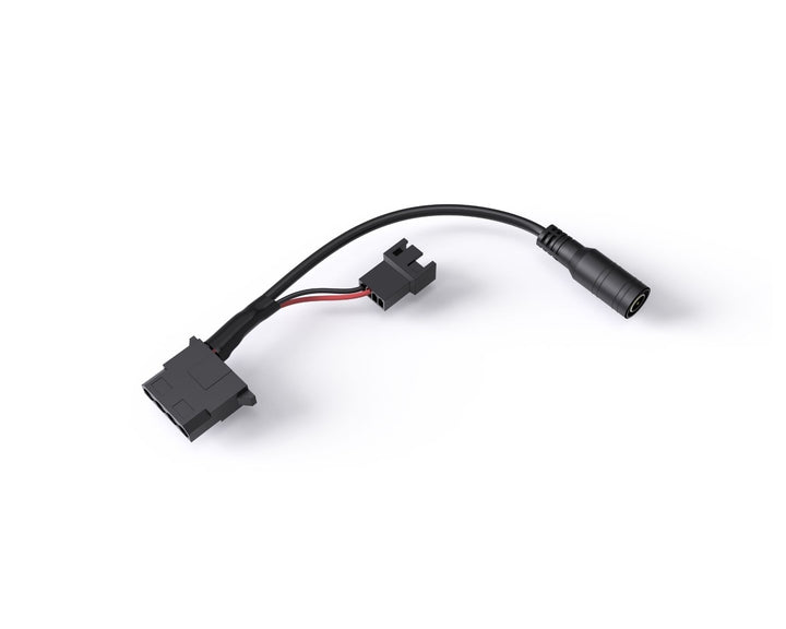 Bykski Universal DC Input (5.5mm x 2.1mm) to 4 Pin Molex Plug Cable for DC Pumps (B-DC-D4P-X)