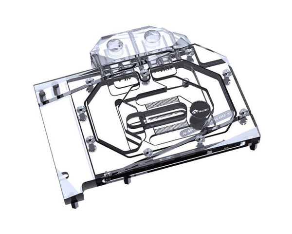 Bykski Full Coverage GPU Water Block and Backplate For MSI GeForce RTX 3060 Ti AERO ITX 8G LHR (N-MS3060TIAERO-X)