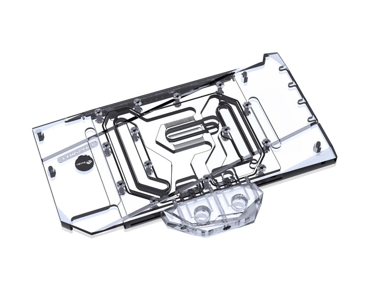 Bykski Full Coverage GPU Water Block and Backplate for PowerColor RX 6750 XT Red Devil (A-PC6750XT-X)