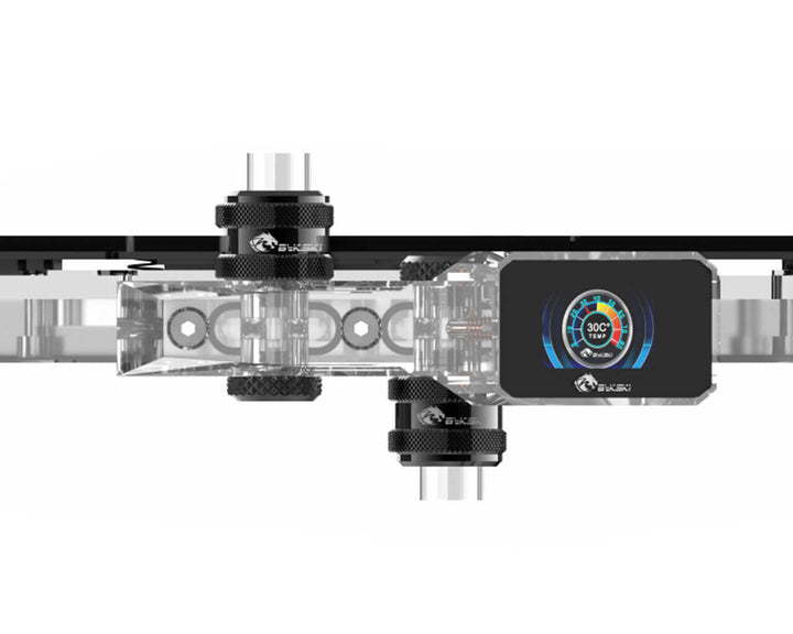 Bykski Full Coverage GPU Water Block w/ Digital Display Module for MSI RTX 3080/3090 GAMING X TRIO (N-MS3080TRIO-X + B-VGA-SC-X)