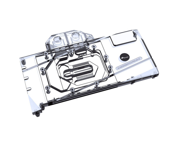 Bykski Full Coverage GPU Water Block and Backplate For Colorful iGame Tomahawk GeForce RTX 3060 Ti DUO G6X (N-IG3060TIZFDUO-X)