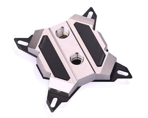 Bykski CPU-XPH-T8 CPU Water Cooling Block - Full Metal - Nickel Plated - Black Accent (LGA 115x / 20xx)