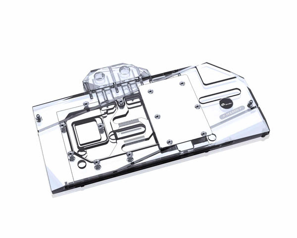 Bykski Full Coverage GPU Water Block and Backplate for XFX RX6800 Overseas Edition (A-XF6800-X)