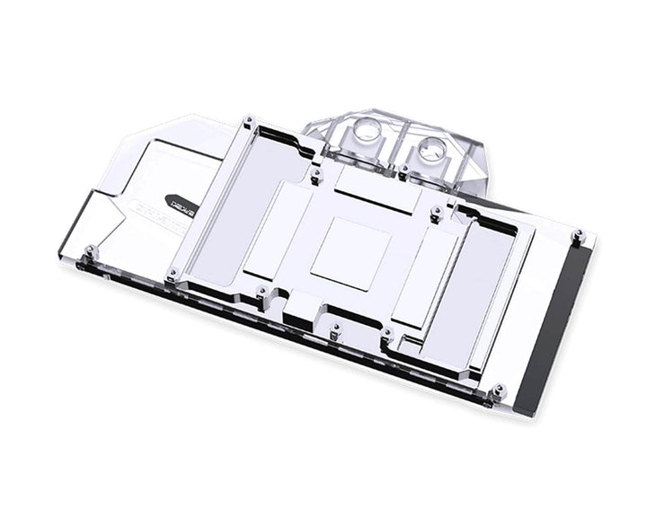 Bykski Full Coverage GPU Water Block and Backplate for AIC Reference RTX 3080/3090 - Version 2 - Black POM (N-RTX3090H-X-V2)