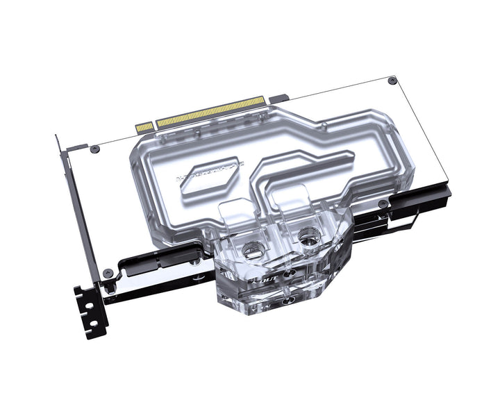 Bykski Full Coverage GPU Water Block w/ Integrated Active Backplate for Colorful iGame Battle-Axe RTX 3090 (N-IG3090ZF-TC)
