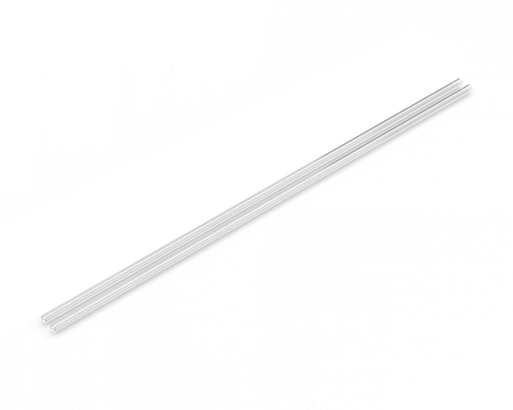 Bykski 10mm ID x 14mm OD Rigid Acrylic Tube - 2x 750mm - Clear