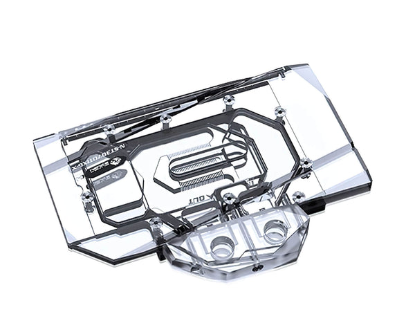 Bykski Full Coverage GPU Water Block and Backplate for Zotac RTX 3070Ti 8G6X X-Gaming OC (N-ST3070TIXG-X)