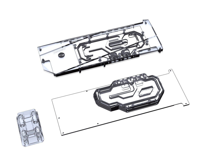 Bykski Full Coverage GPU Water Block w/ Integrated Active Backplate for MSI RTX 3090 Aero 24G  (N-MS3090AERO-TC)